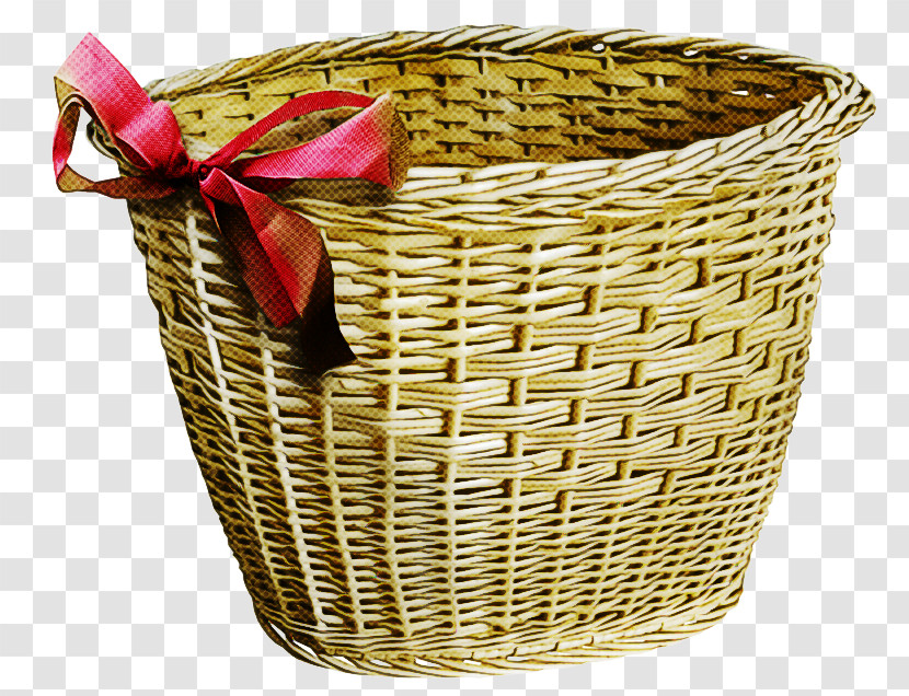 Wicker Storage Basket Hamper Basket Gift Basket Transparent PNG