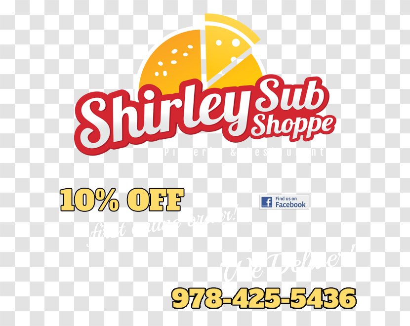 Shirley Sub Shoppe Pizza Take-out Submarine Sandwich Calzone - Hamburger Transparent PNG