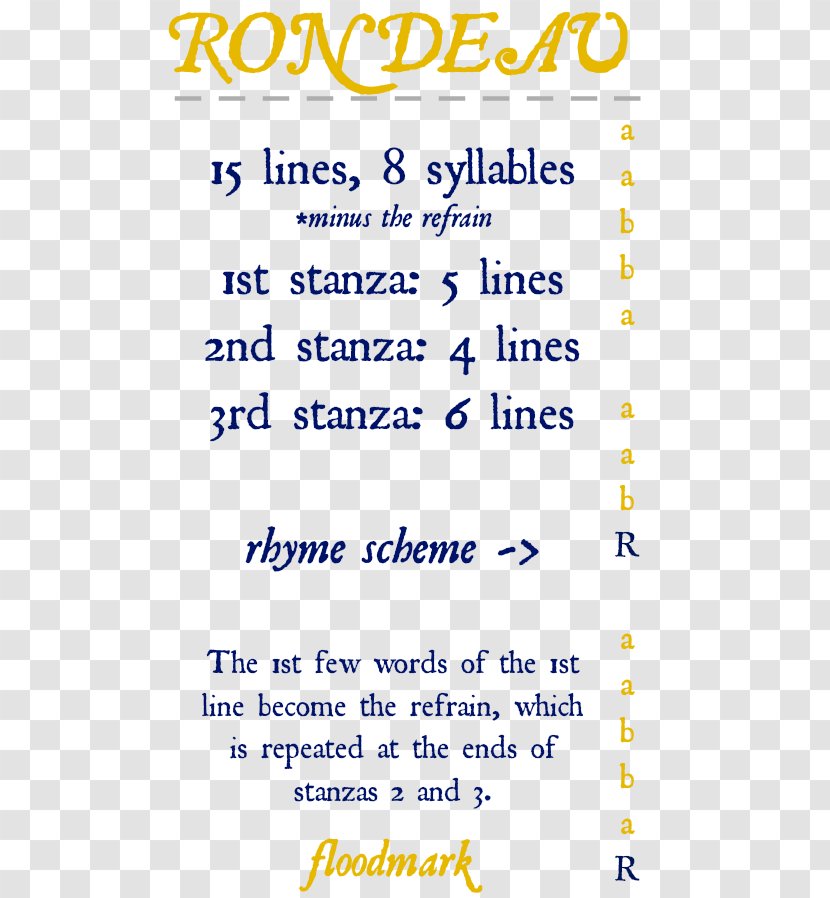 Rondeau Poetry Line Let Evening Come Verse - Text Transparent PNG
