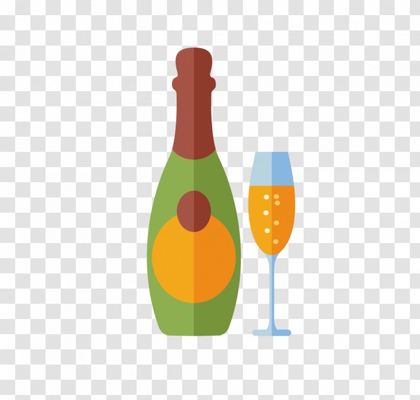 Champagne Wine Glass Alcoholic Drink Transparent PNG