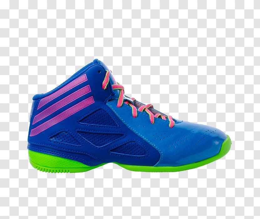 Adidas Shoe Sneakers Blue Basketballschuh - Basketball Transparent PNG