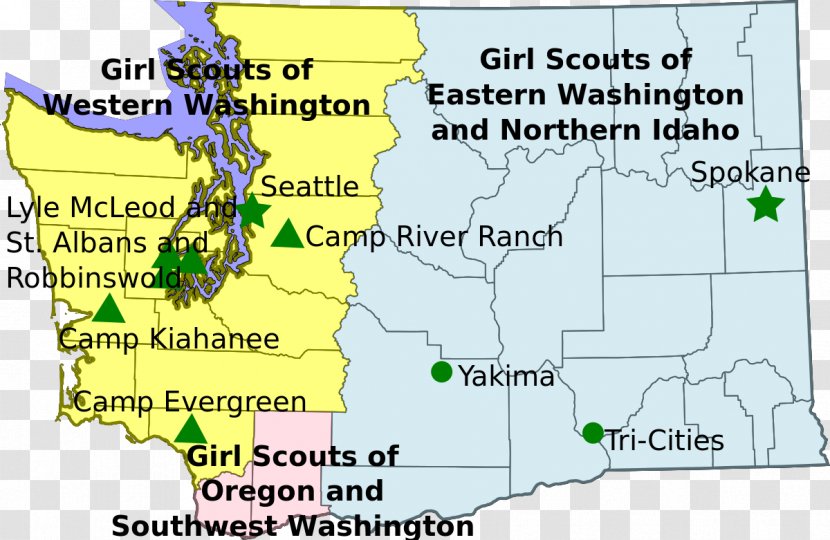Chief Seattle Council Girl Scouts Of The USA Boy America Camp Robbinswold Scout Councils - Area Transparent PNG