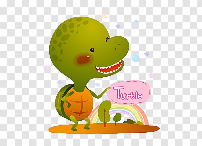 Turtle Cartoon Drawing Illustration - Fotosearch Transparent PNG
