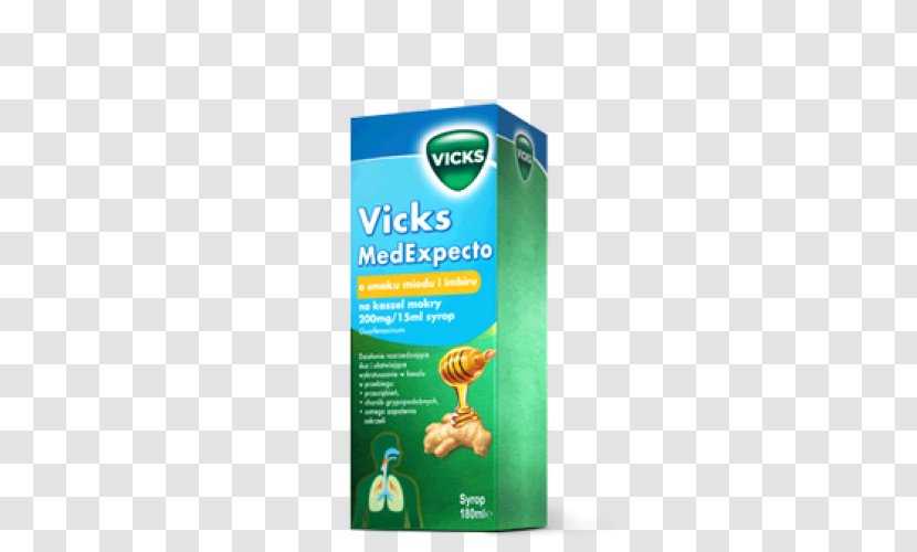 Juice Cough Syrup Vicks Honey - Influenza Transparent PNG