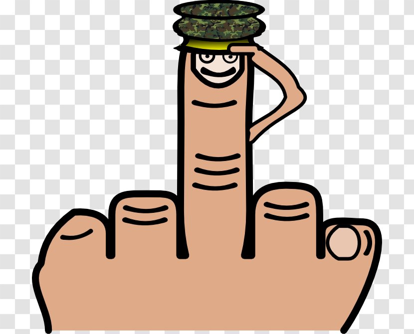 Middle Finger The Index Clip Art - Hand - Cartoon Pictures Transparent PNG