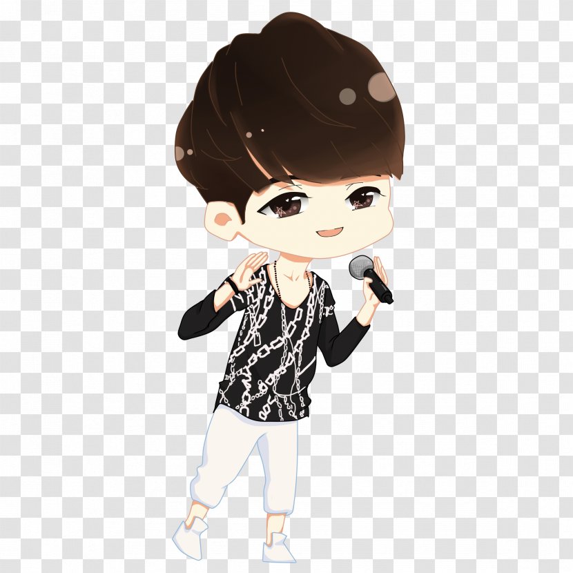 China M.I.C. Illustration Cartoon Design - Figurine - Han Jian Transparent PNG