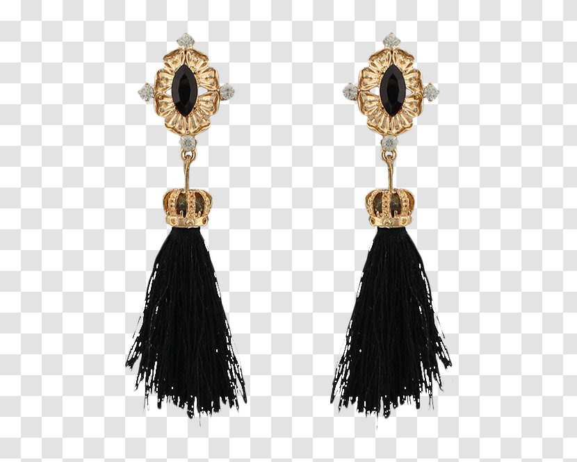 Earring Imitation Gemstones & Rhinestones Jewellery Vintage Clothing Handbag - Earrings - Tassel Transparent PNG