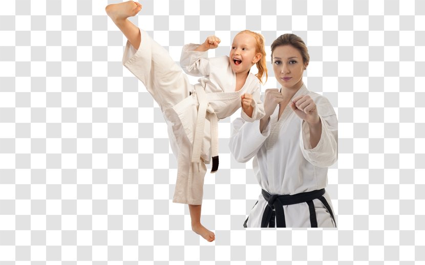Martial Arts Karate Taekwondo Dobok Self-defense - Watercolor - Kids Transparent PNG