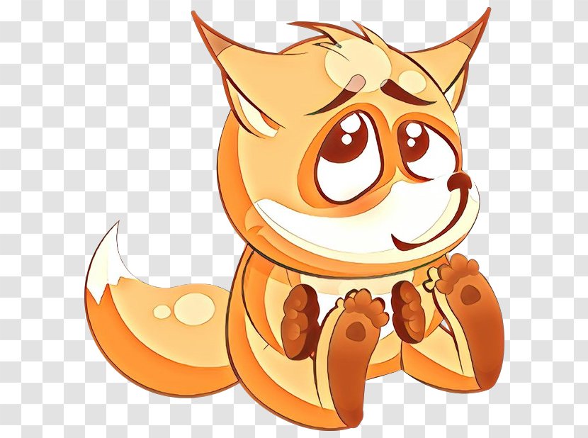 Cat And Dog Cartoon - Pumpkin - Sticker Orange Transparent PNG