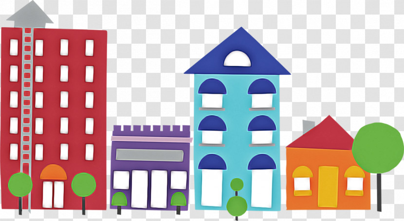 Toy Block Facade Stuffed Toy Building Facade Pattern Transparent PNG