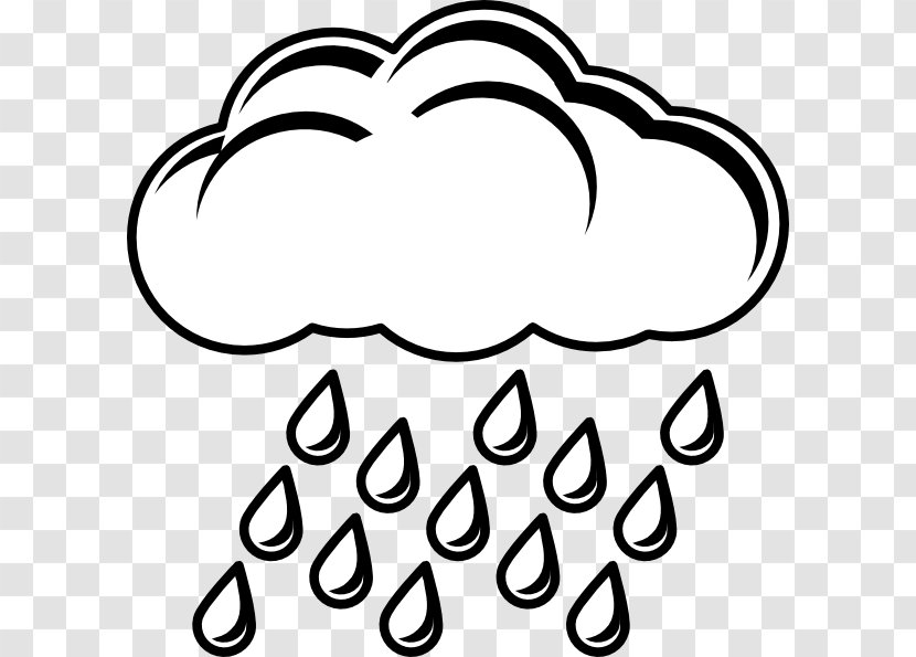 rain clipart outline