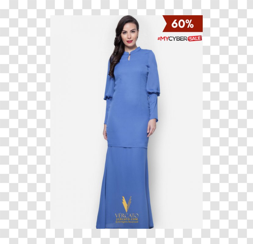Robe Baju Kurung Sleeve Dress Formal Wear - Shoulder Transparent PNG