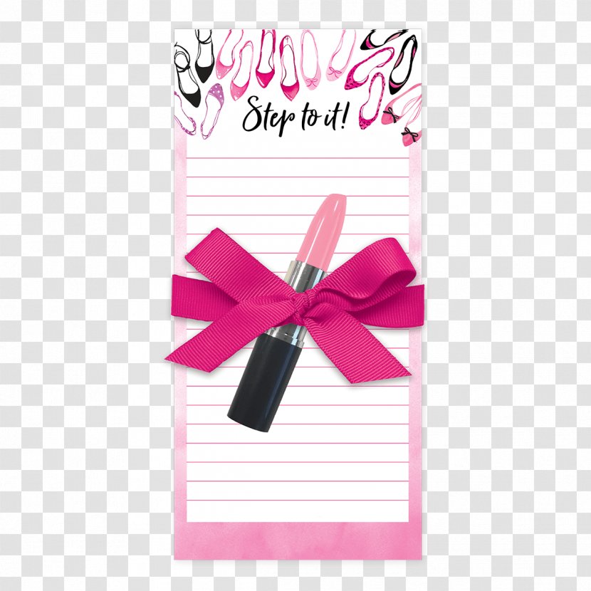 Notebook Lady Jayne Ltd. Pens Ribbon Brand - Magenta - Bows Step By Transparent PNG