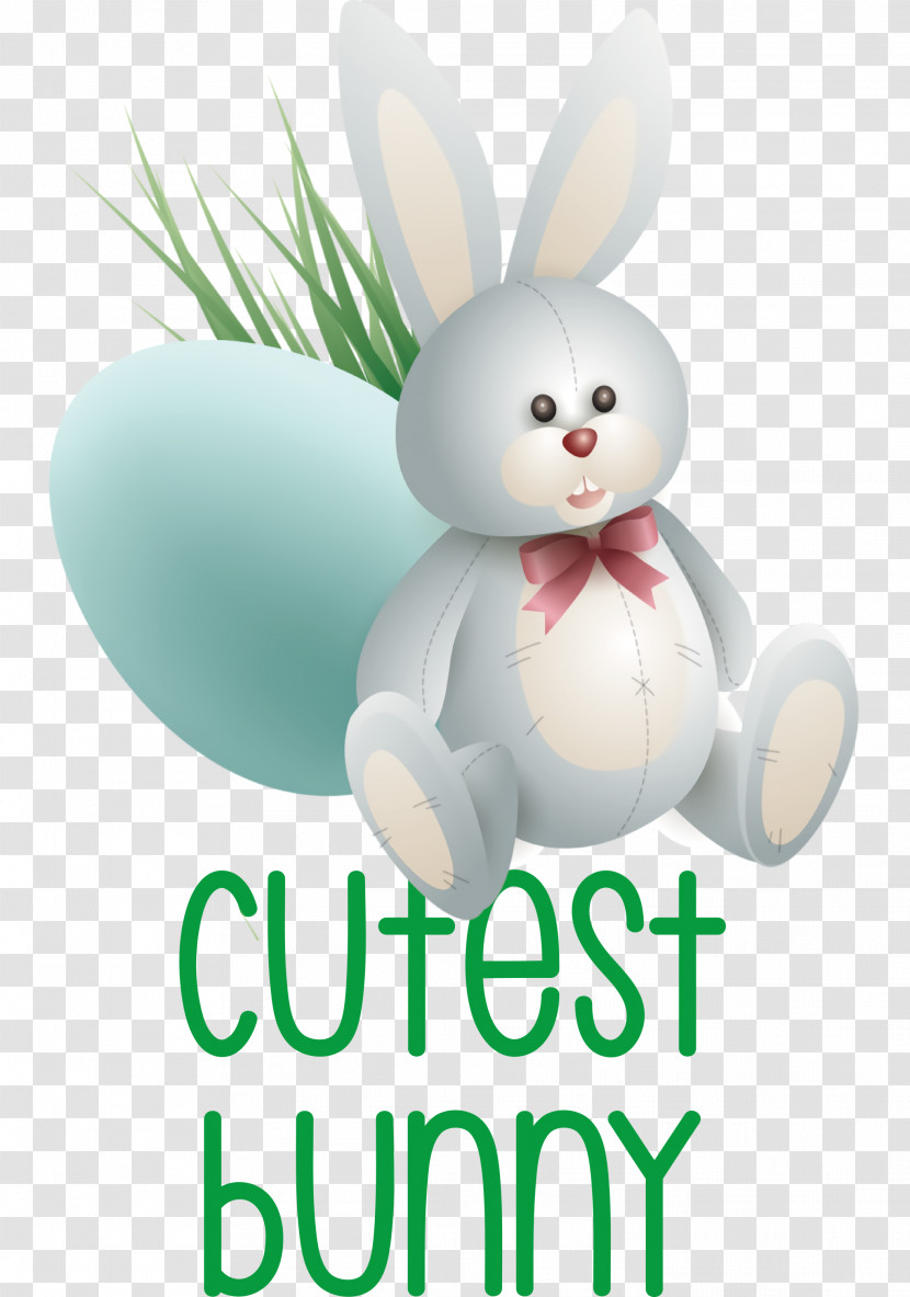 Cutest Bunny Bunny Easter Day Transparent PNG