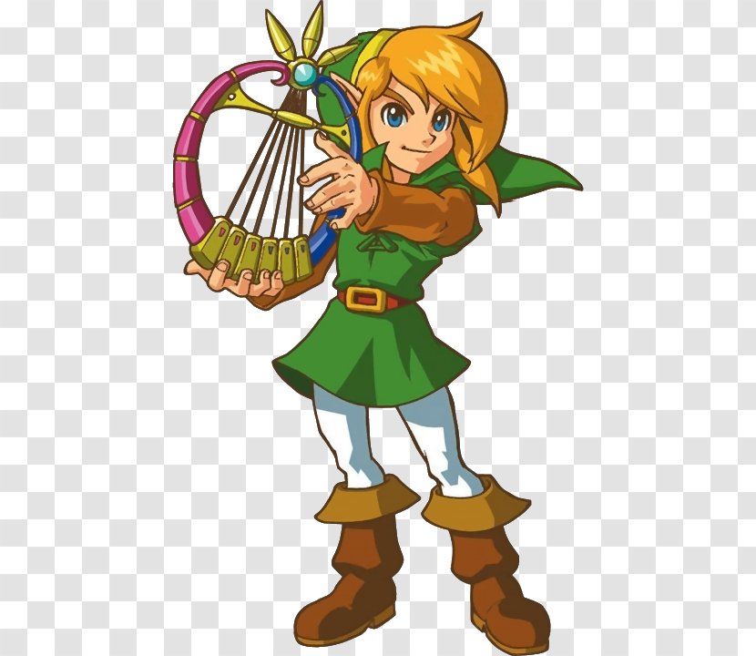 Oracle Of Seasons And Ages The Legend Zelda: Links Awakening A Link To Past Ocarina Time 3D Wind Waker - Watercolor - Zelda Cliparts Transparent PNG