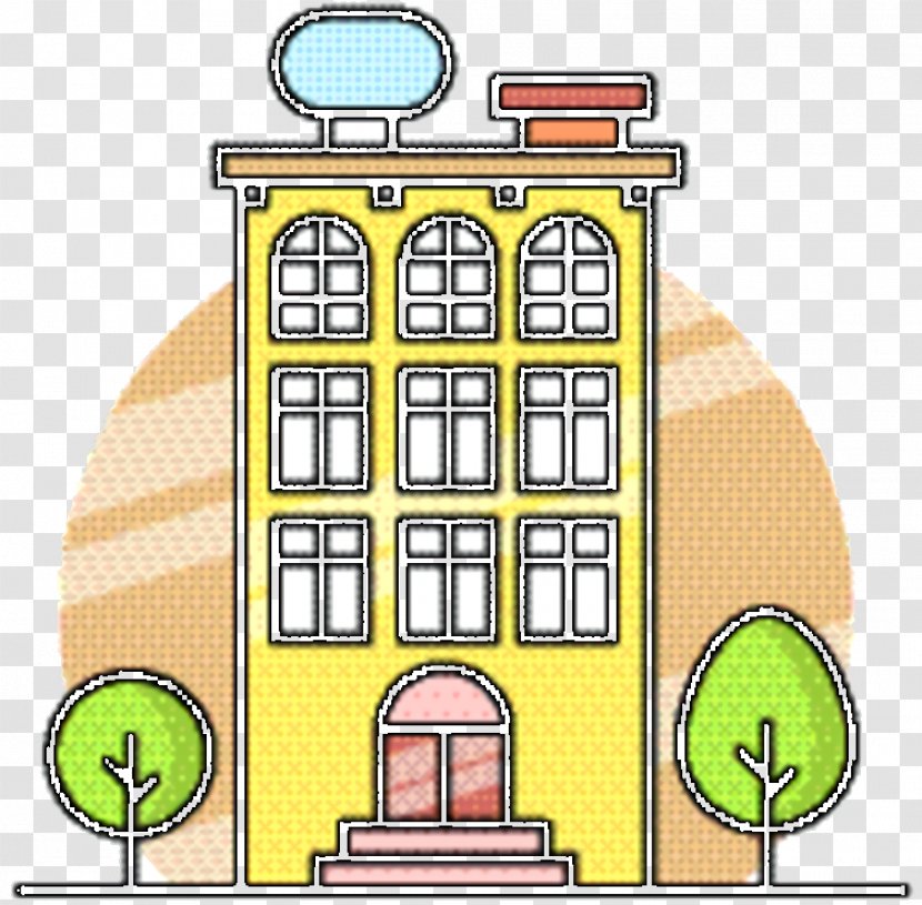 House Cartoon - Tower Transparent PNG