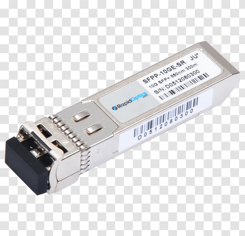 Small Form-factor Pluggable Transceiver 10 Gigabit Ethernet SFP+ XFP - Sfp Transparent PNG