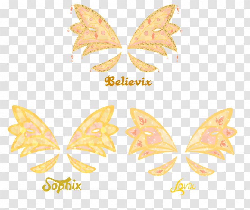Brush-footed Butterflies Believix Winx Artist - Deviantart - Filigree Transparent PNG