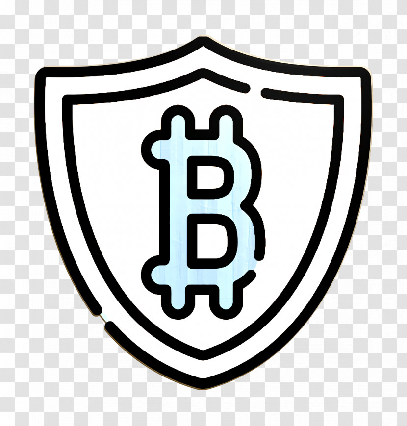 Bitcoin Icon Shield Icon Transparent PNG