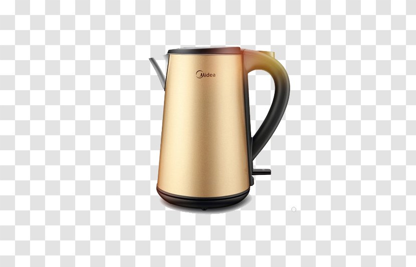 Electric Kettle Midea Electricity Home Appliance - Heating - Insulation Stainless Steel Transparent PNG