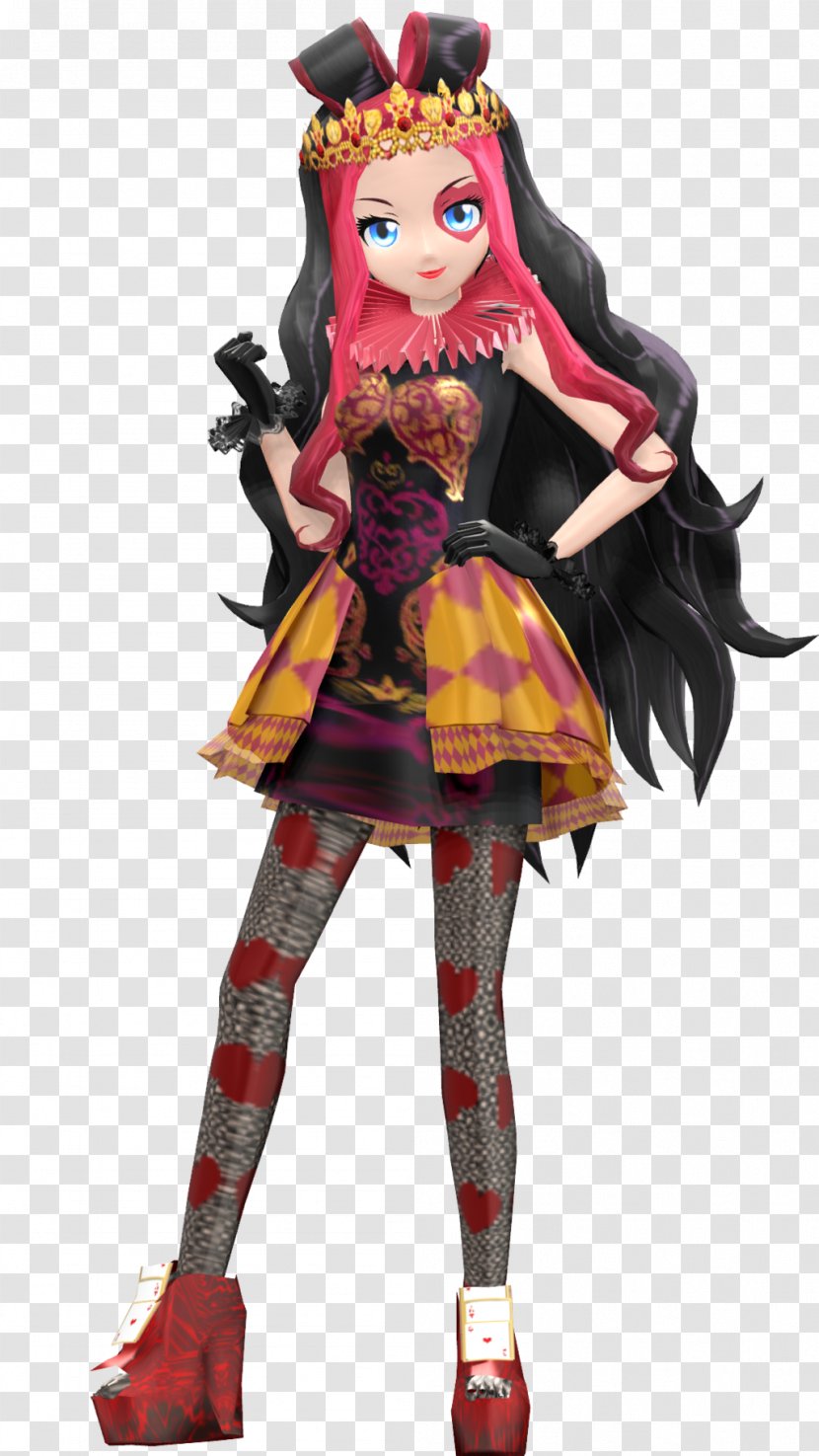 Queen Of Hearts Cheshire Cat Ever After High Alice's Adventures In Wonderland - Work Art - Doll Transparent PNG