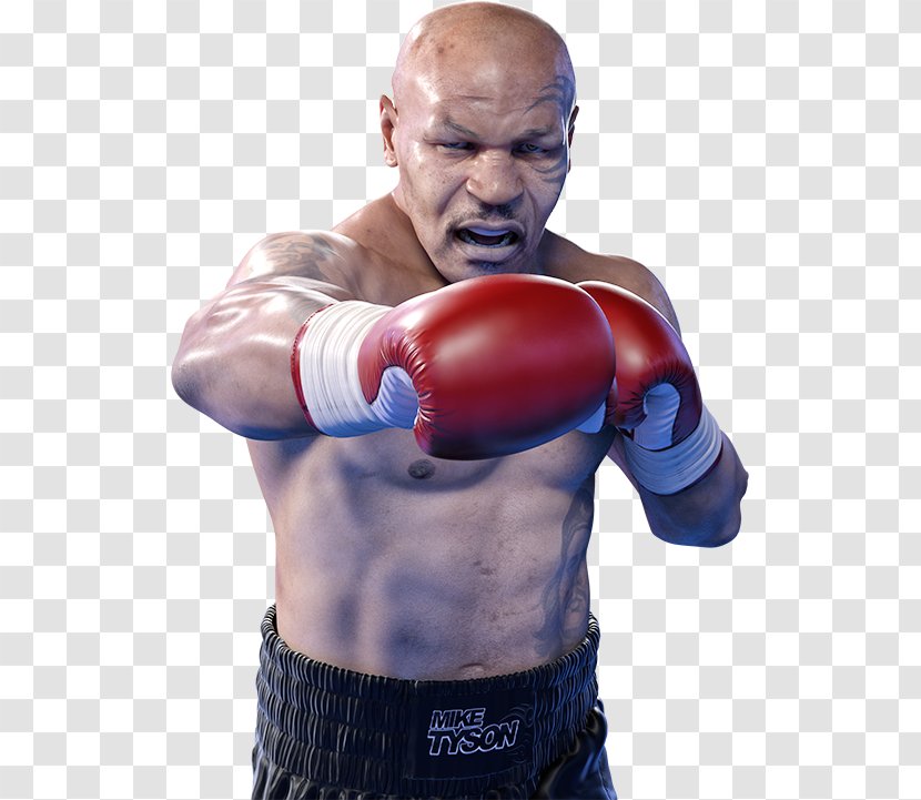 Mike Tyson Professional Boxing Glove Game - Arm Transparent PNG