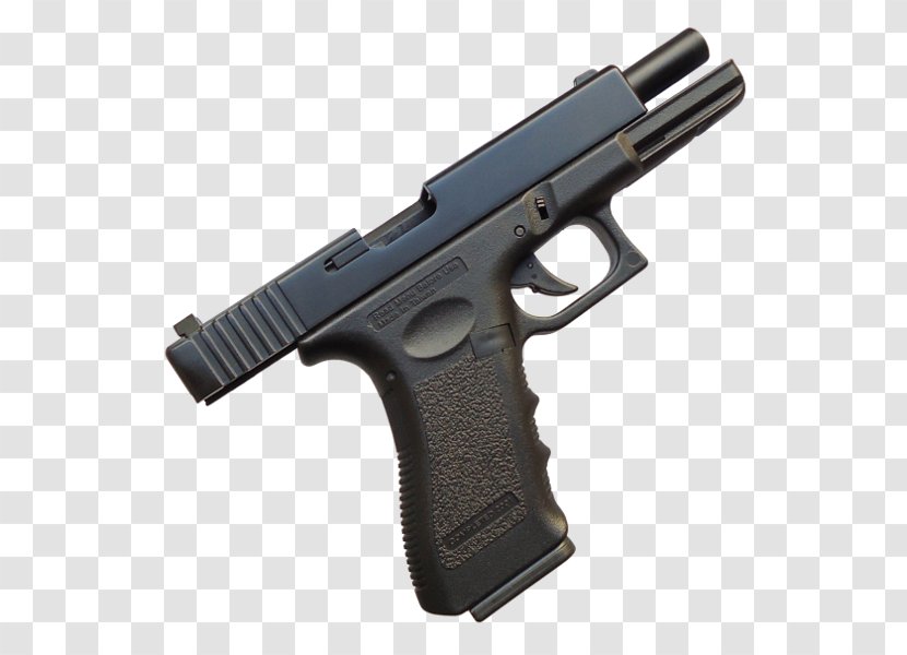 Trigger Airsoft Guns Firearm Blow-Back - Glock 17 - Handgun Transparent PNG