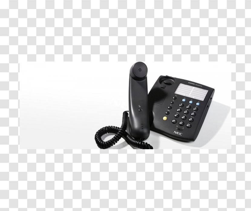 Telephone Philips Telephony Analog Signal Electronics - Telecommunication - Mute Button Transparent PNG