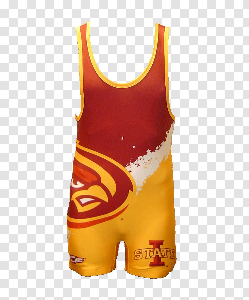 Iowa State University T-shirt Cyclones Football Men's Basketball Wrestling Singlets - Frame Transparent PNG