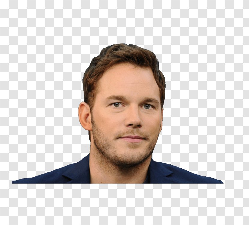 Chris Pratt Star-Lord Celebrity Actor Face Transparent PNG