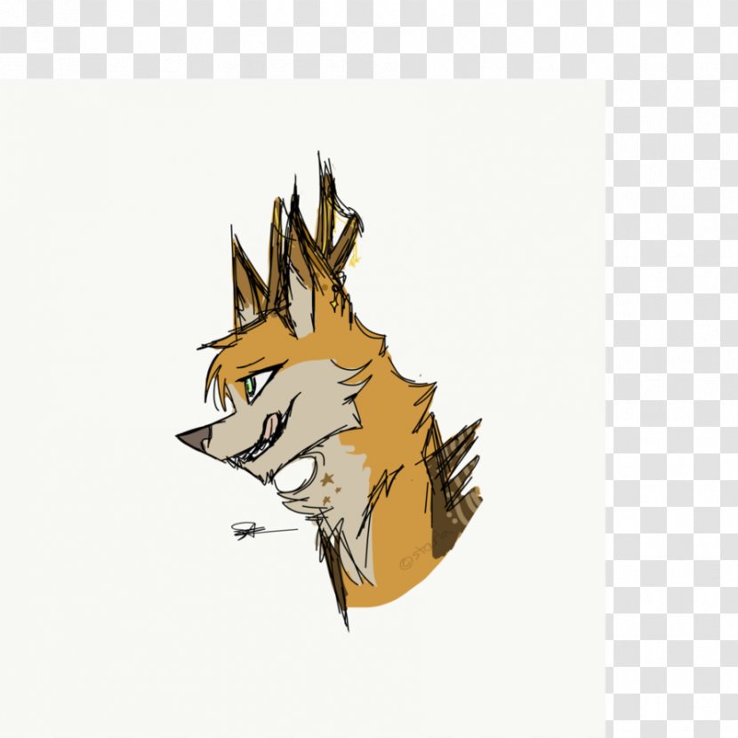 Red Fox Illustration Cartoon Fauna News - Kit - Bestie Pattern Transparent PNG
