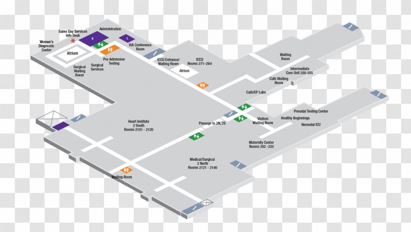 Doylestown Health Hospital Floor Plan - Area Transparent PNG