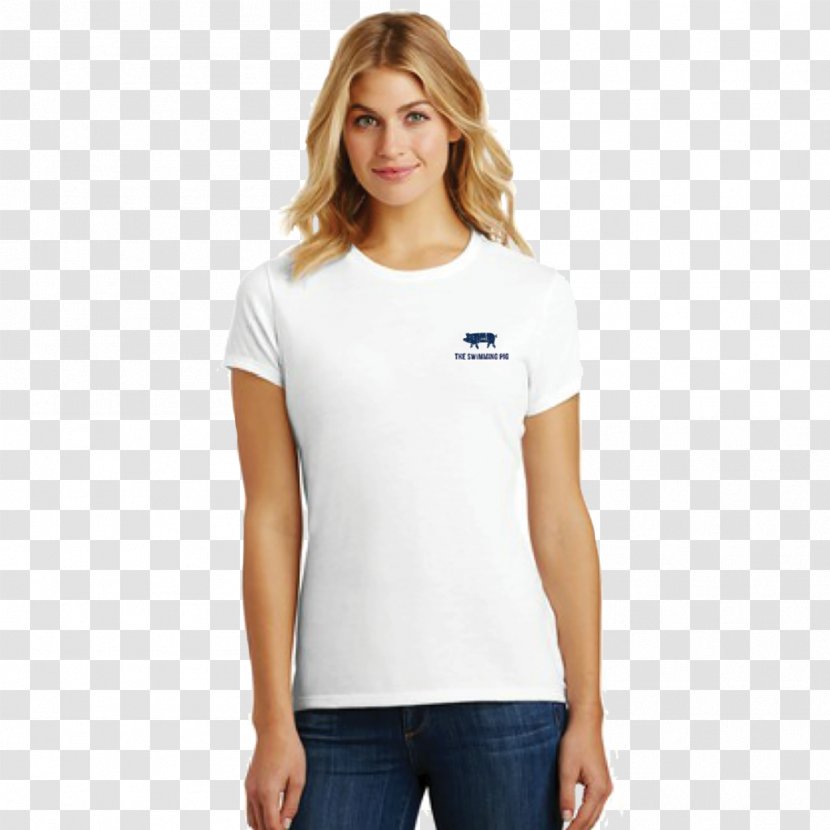 T-shirt Crew Neck Sleeve Neckline - Shoulder Transparent PNG