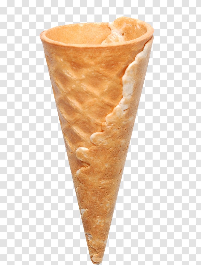 Food Ice Cream Cone Dish Cuisine Side - Dessert Transparent PNG