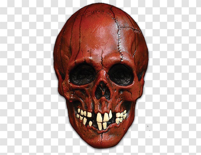 Mask Red Skull Costume Halloween - Face - Blood Transparent PNG