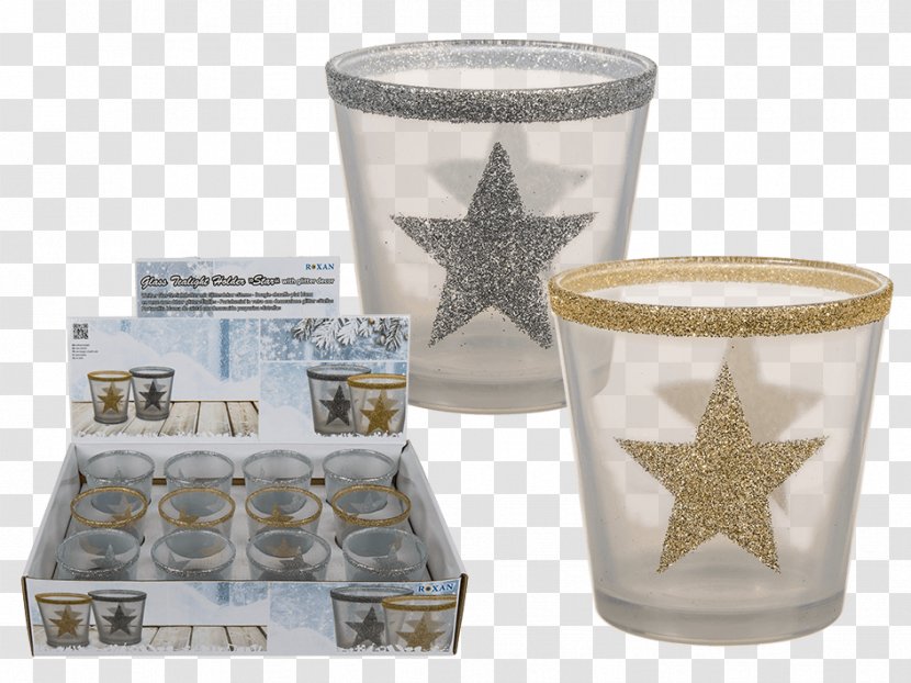 Glass Candlestick Tealight Lantern - Tableware - Home Decoration Materials Transparent PNG