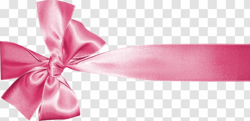 Pink Ribbon - Petal - Bowknot Transparent PNG