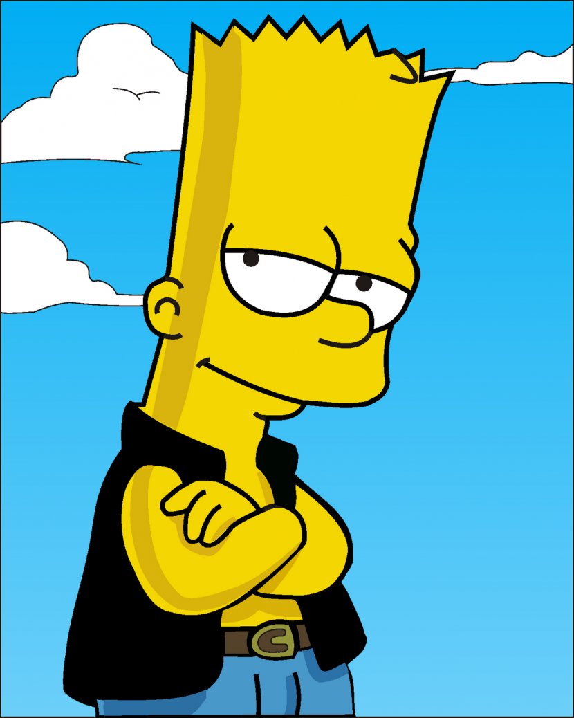 Bart Simpson Homer Marge Lisa Maggie - Cartoon - Simpsons Transparent PNG