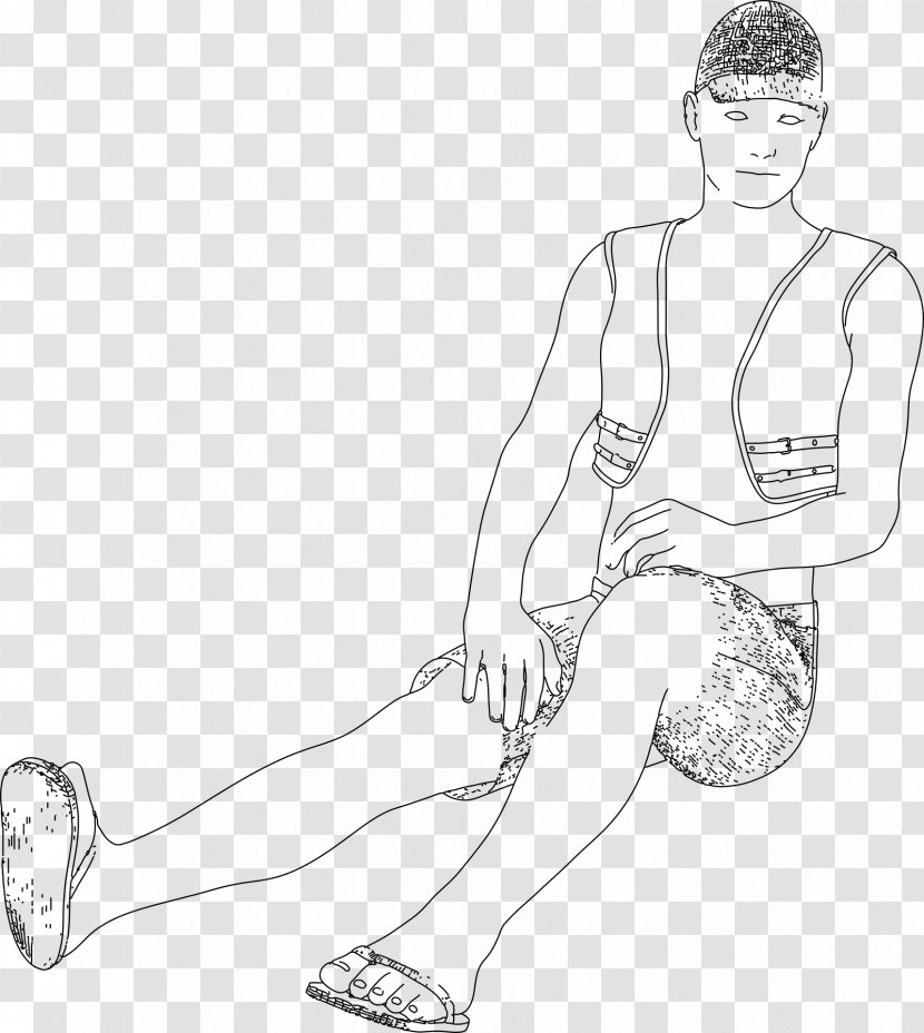 Drawing Homo Sapiens Line Art - Heart - Man Transparent PNG