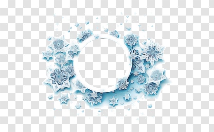 Snowflake Cartoon - Water - Blue Transparent PNG