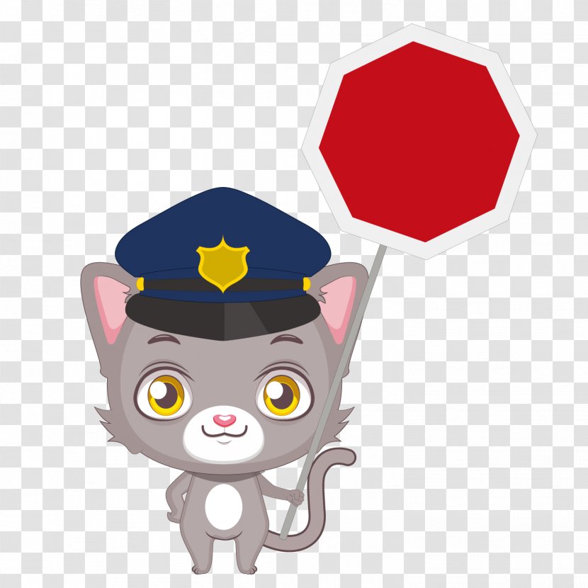 Royalty-free Illustration - Art - Vector Police Cap Transparent PNG
