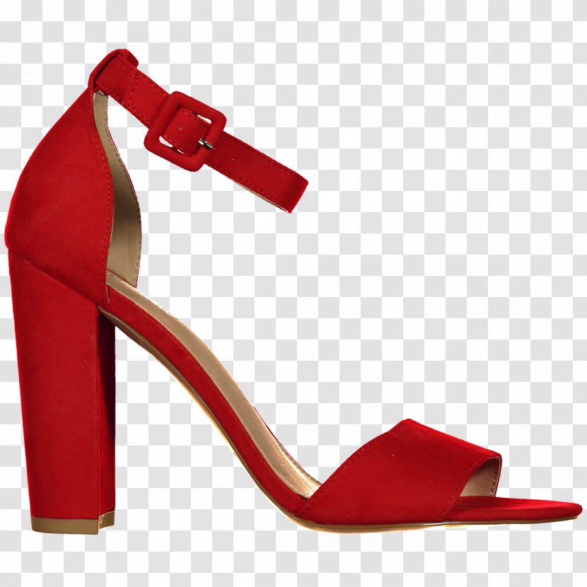 High-heeled Shoe Sandal Court - Suede - New Spring Transparent PNG
