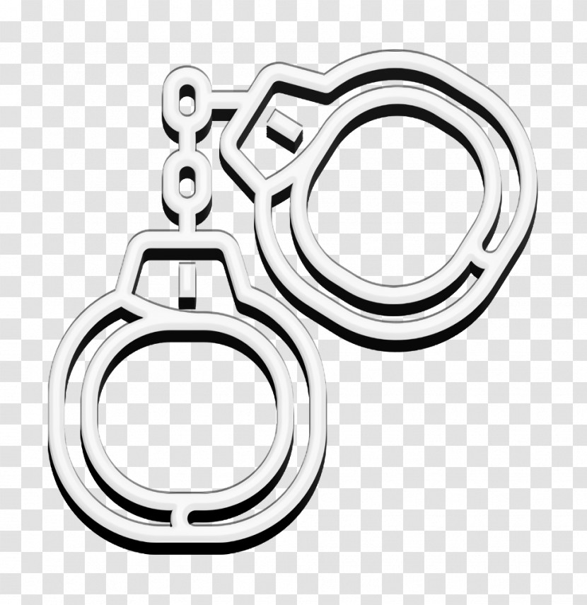 Handcuffs Icon Jail Icon Military Icon Transparent PNG