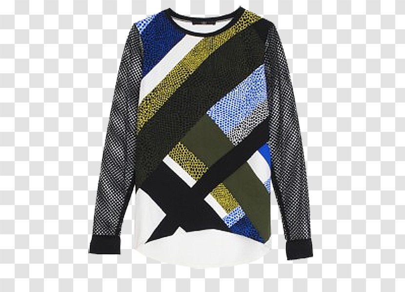 Sleeve Top Fashion Sweater Tibi - Skirt - Shirt Transparent PNG