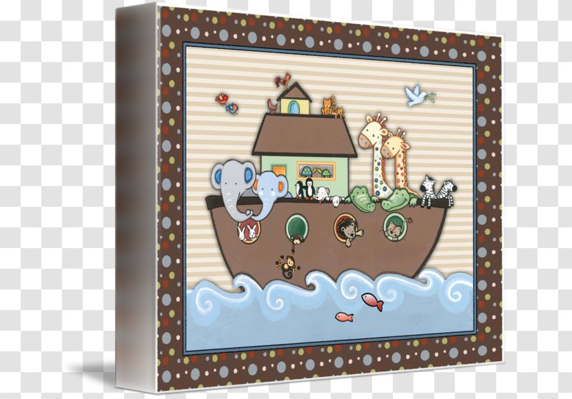 Noah's Ark Gallery Wrap Picture Frames Art Canvas - Animal - Noah Transparent PNG