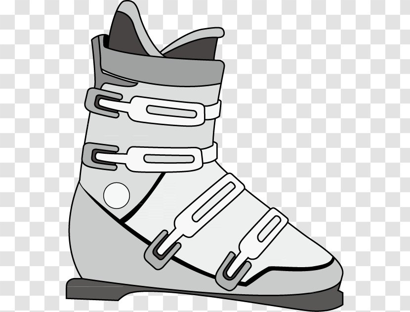 Skiing Ski Boot Snowboarding Clip Art - Cliparts Transparent PNG