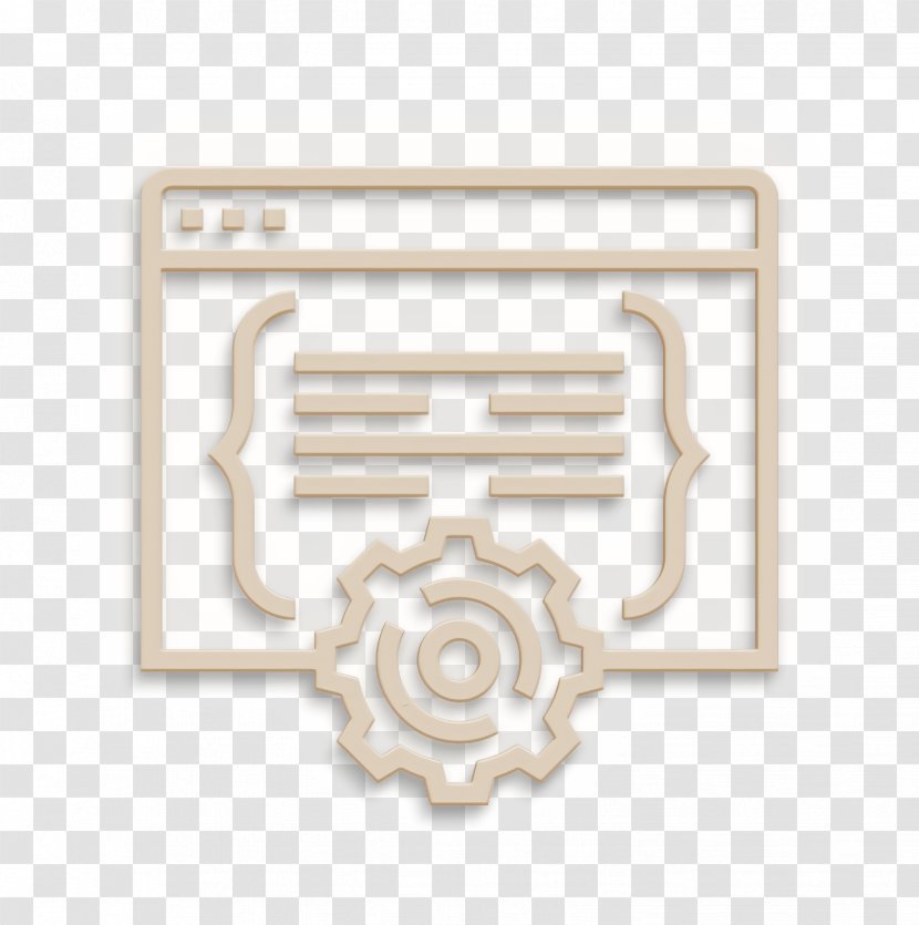 Software Icon Robotics Engineering Gear - Logo - Sticker Label Transparent PNG