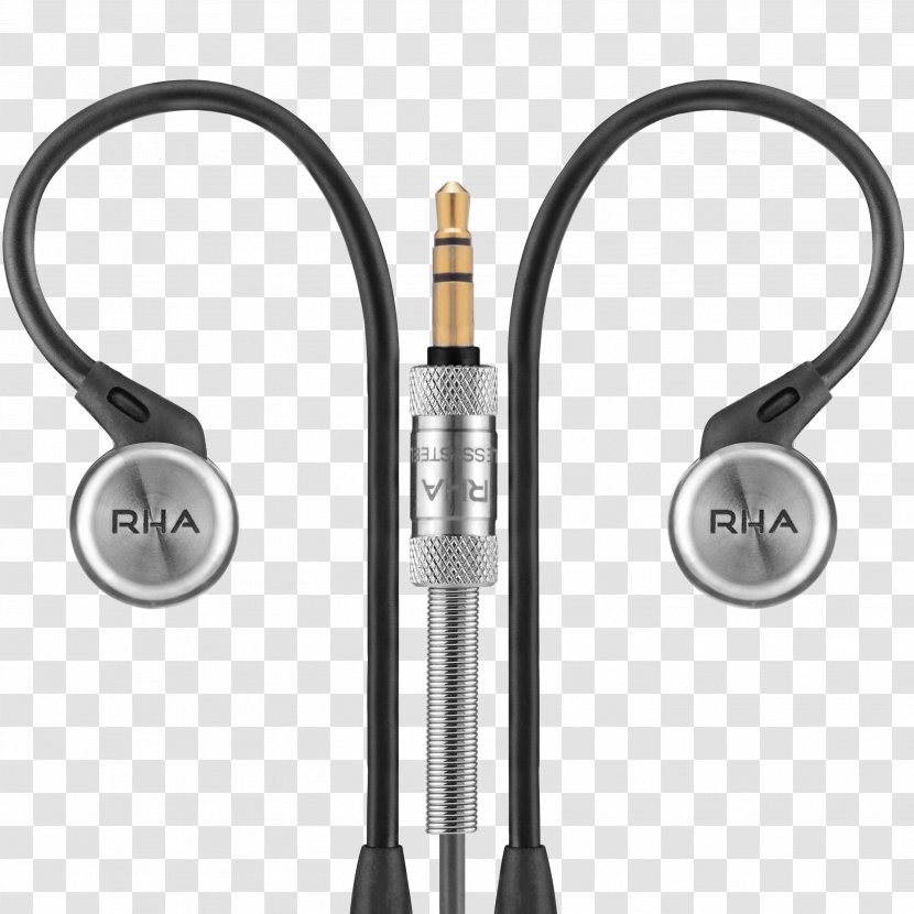 Microphone RHA MA750i Headphones T10i - Noise-cancelling Transparent PNG