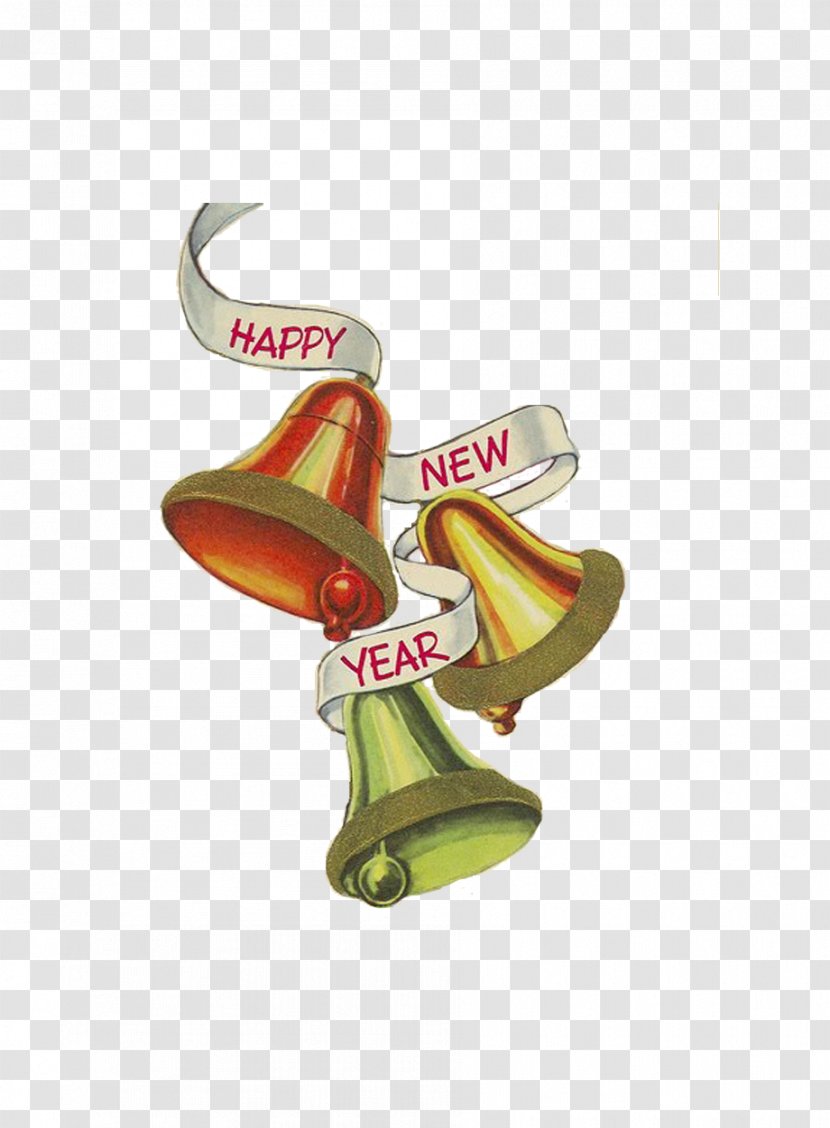 New Year's Day Eve Christmas Ornament Clip Art - Shoe - Toast Transparent PNG