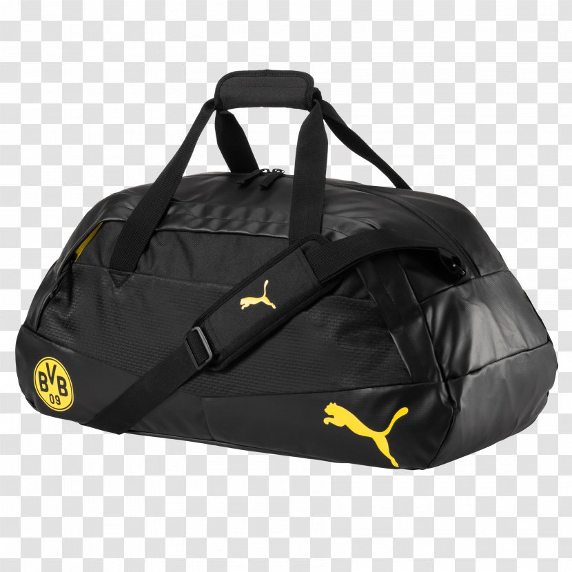 Borussia Dortmund Puma Bag Sport Holdall - Luggage Bags Transparent PNG